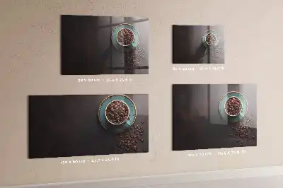 Tørreslette magnetisk tavle Kaffekop