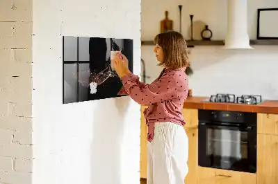 Magnetisk tegnetavle til spildte drikkevarer