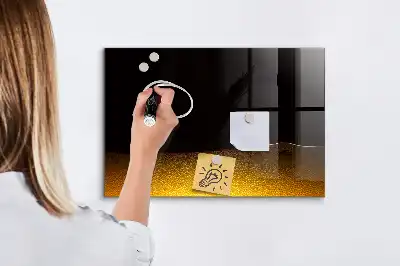 Tørreslette magnetisk tavle Appelsinjuice
