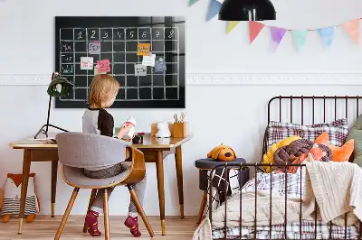 Tørreslette magnetisk tavle Skoleskema