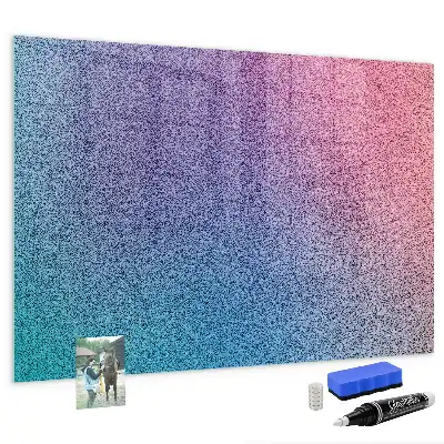 Magnetisk tegnetavle med gradientmønster