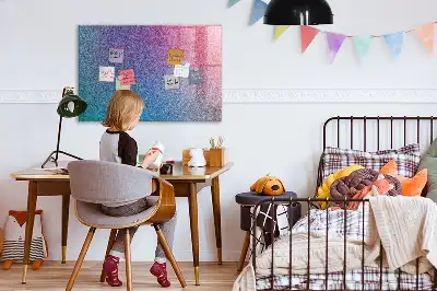Magnetisk tegnetavle med gradientmønster