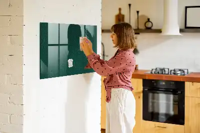 Magnetisk tegnetavle med bladmønster