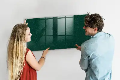 Magnetisk tegnetavle med bladmønster