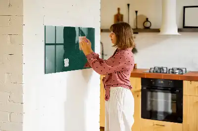Magnetisk tegnetavle med bladmønster