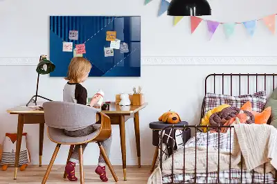 Magnetisk glastavle Tørreslette dekorativt abstrakt motiv