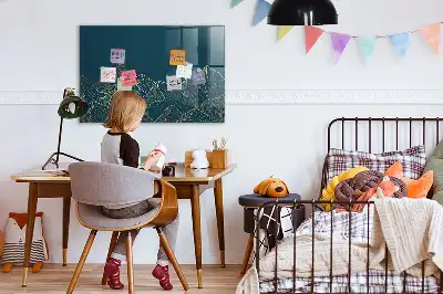 Magnetisk tegnetavle med motiv af bjerge