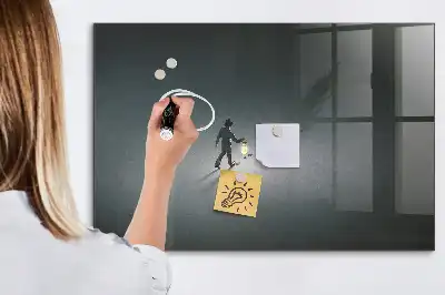Magnetisk tavle til at tegne Vandrer i mørket