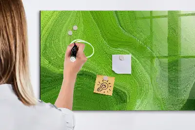 Magnetisk tavle Tørreslette med motiv af moderne bølger