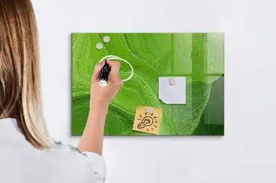 Magnetisk tavle Tørreslette med motiv af moderne bølger