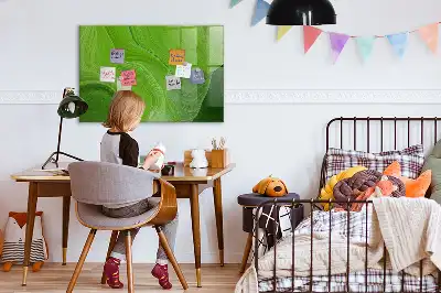 Magnetisk tavle Tørreslette med motiv af moderne bølger