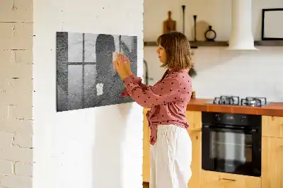 Magnetisk tegnetavle vulkanisk klippe