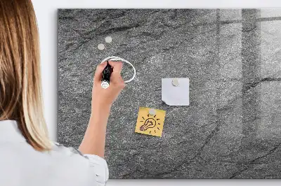 Magnetisk tegnetavle vulkanisk klippe