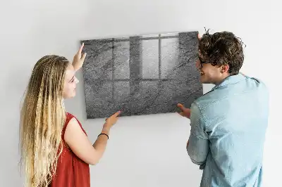 Magnetisk tegnetavle vulkanisk klippe