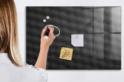 Magnetisk tegnetavle med motiv af mørk abstraktion