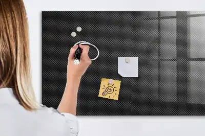 Magnetisk tegnetavle med motiv af mørk abstraktion