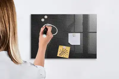 Magnetisk tegnetavle med motiv af mørk abstraktion