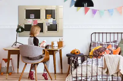 Magnetisk tegnetavle med retrorammer
