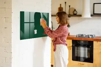 Magnetisk tegnetavle flaskegrøn