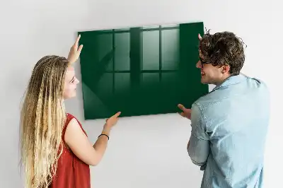 Magnetisk tegnetavle flaskegrøn
