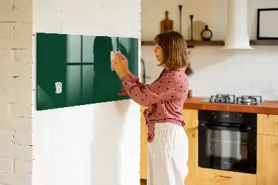 Magnetisk tegnetavle flaskegrøn