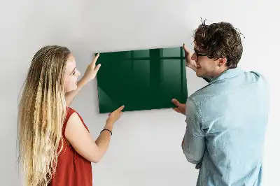 Magnetisk tegnetavle flaskegrøn