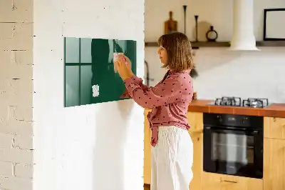 Magnetisk tegnetavle flaskegrøn