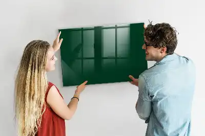 Magnetisk tegnetavle flaskegrøn