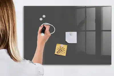 Tørreslette magnetisk tavle grå