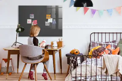 Tørreslette magnetisk tavle grå