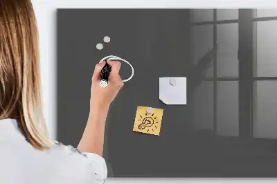 Tørreslette magnetisk tavle grå