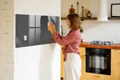 Tørreslette magnetisk tavle grå