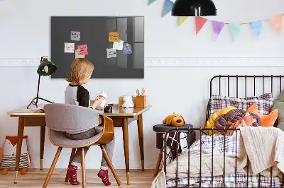 Tørreslette magnetisk tavle grå