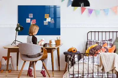 Magnetisk tegnetavle mørkeblå