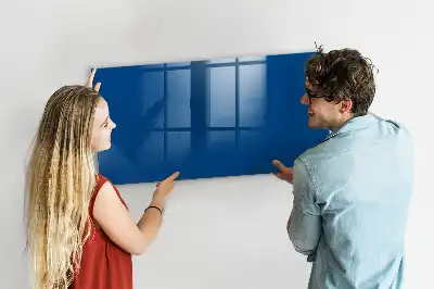 Magnetisk tegnetavle mørkeblå