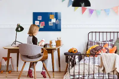 Magnetisk tegnetavle mørkeblå