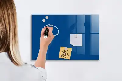 Magnetisk tegnetavle mørkeblå