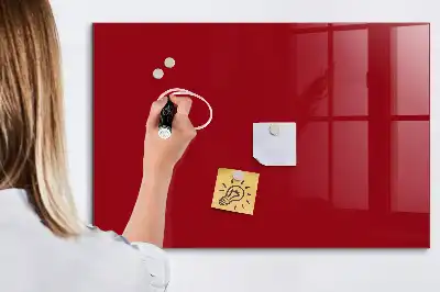 Magnetisk tegnetavle rød