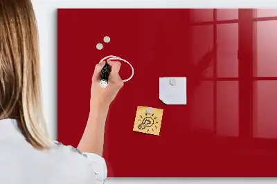 Magnetisk tegnetavle rød