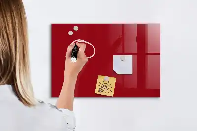 Magnetisk tegnetavle rød