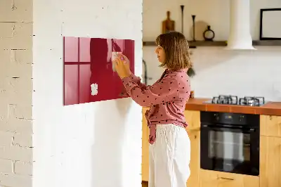 Magnetisk tegnetavle rød
