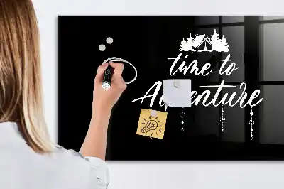 Magnetisk tavle tørreslette med motivet Tid til eventyr