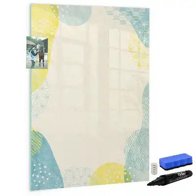 Tørreslette magnetisk board Dekorativ ramme