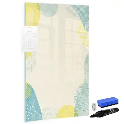 Tørreslette magnetisk board Dekorativ ramme