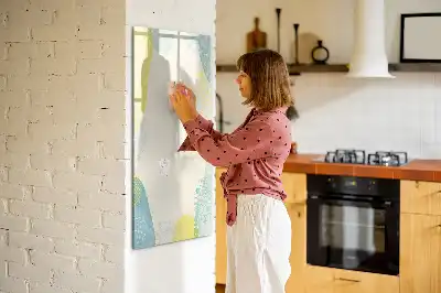 Tørreslette magnetisk board Dekorativ ramme