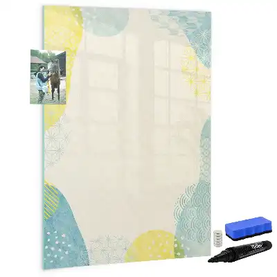 Tørreslette magnetisk board Dekorativ ramme