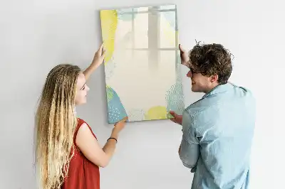Tørreslette magnetisk board Dekorativ ramme