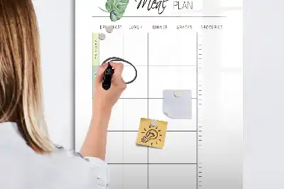 Magnetisk kostplanstavle tørreslettet model
