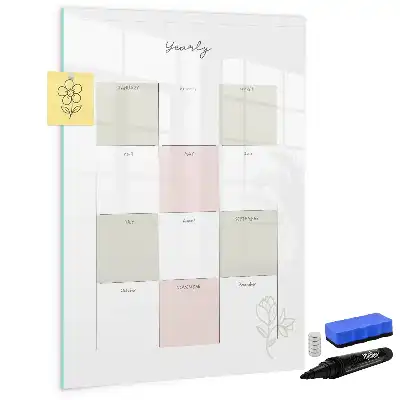 Årsplanner magnetisk tørresletteboard