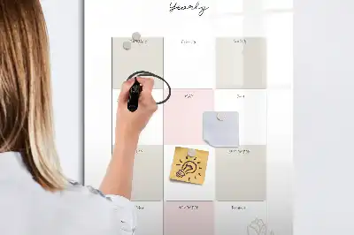 Årsplanner magnetisk tørresletteboard